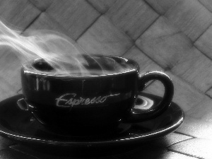 Espresso, Steaming, cup