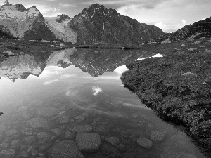 Europe, River, Alps