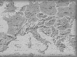 Map, Europe