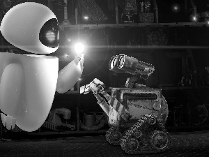 works, Wall-E, Eva