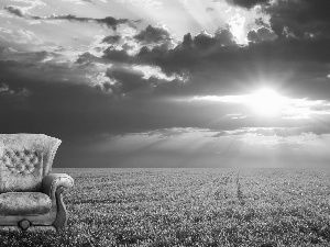 Armchair, Great Sunsets, Field