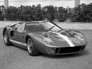 Gray, Automobile, Ford GT