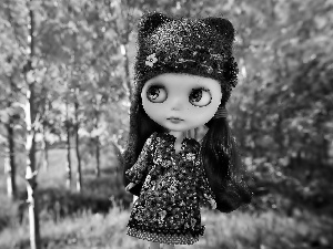 doll, In Forest