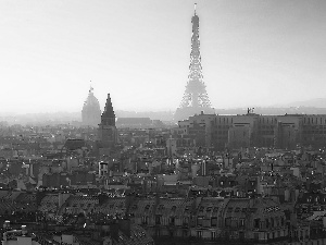 Town, Eiffla Tower, France