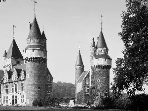 Castle, namur, France, faulx les tombes