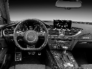 Audi, interior, Front, RS7