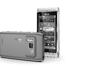 Back, nokia N8, Front