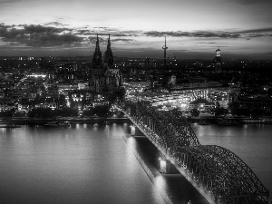 Germany, panorama, Cologne