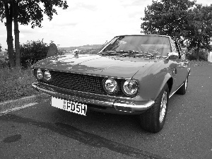 Fiat Dino, Mirrors, Germany, Chrome