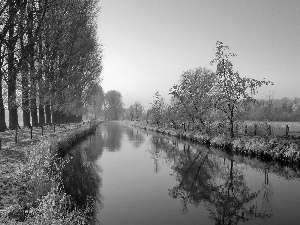 Germany, River, Niers