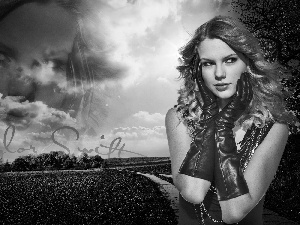 clouds, Taylor Swift, Gloves