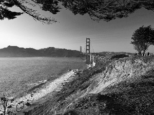 San Francisco, bridge, Golden Gate