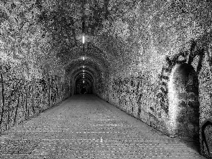 tunnel, Graffiti