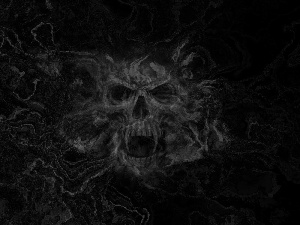 skull, Dark, graphics, horror