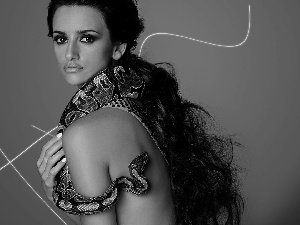 graphics, Women, Snake