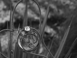 pendant, grass