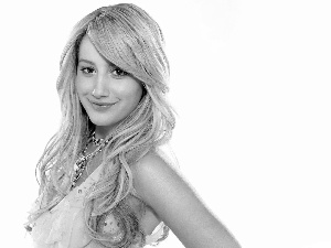 Ashley Tisdale, Blond, Hair, jewellery