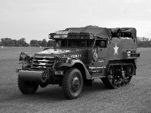 Military truck, special, Half Track, Automobile