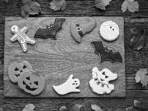 halloween, Cookies, board