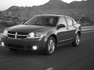 Way, Dodge Avenger, Halogens