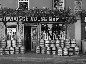 beer, Pub, decorative, drums, irish, House, Flowers