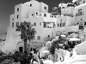 Houses, Greece, santorini