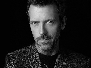 portrait, actor, Hugh Laurie