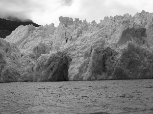 Mountains, ice