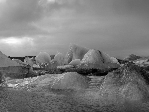 Mountains, ice