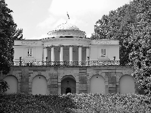 Park, palace, In Natolin