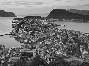 Islets, Town, Harbour