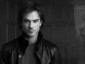 ian somerhalder, Leather, Jacked, actor