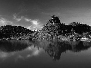 Japan, lake, Yumiike