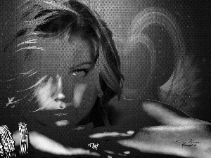 jewellery, graphics, girl