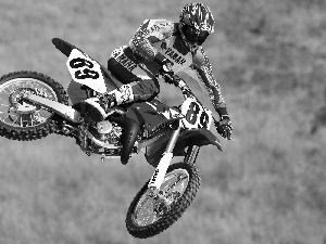 Motocross, jump