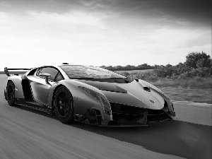 Lamborghini Veneno, road