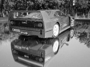 Back, Ferrari F 40, Lamps