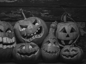 Lanterns, halloween, pumpkin