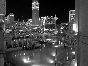 water, Hotel hall, Las Vegas