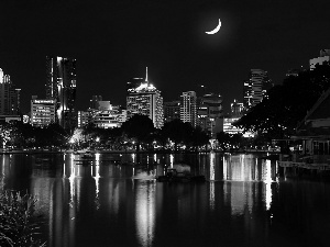 panorama, Town, Bangkok