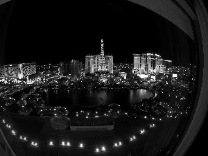 Las Vegas, Town, light