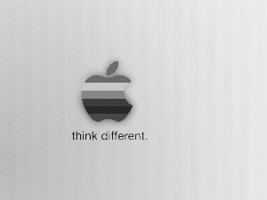 logo, Apple, color