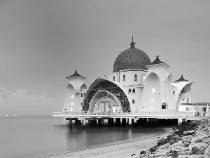 Malaysia, mosque, Island