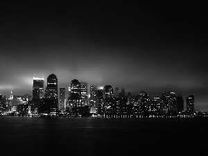 New York, Manhattan, skyscraper, The United States
