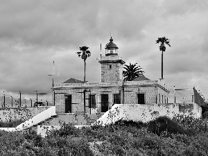 maritime, VEGETATION, Da Piedade, Lighthouse, Ponta