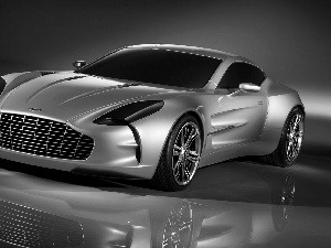 silver, Aston Martin