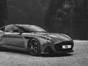 side, Red, Aston Martin DBS Superleggera