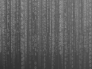 Matrix, Blue, numbers