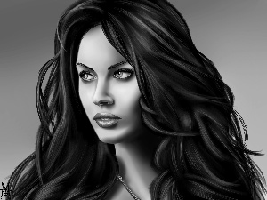 Megan Fox, portrait