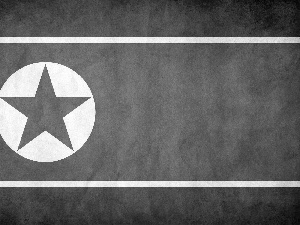 North Korea, flag, Member